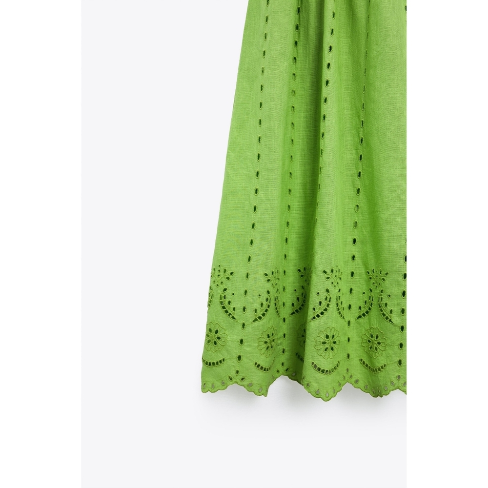 Zara embroidered maxi dress - Picture 4 of 10